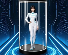 圆柱屏\圆柱全息舱
